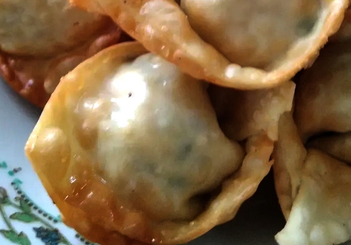 Pangsit Goreng Kari