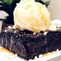 Brownies Bluberry Vanilla Ice
