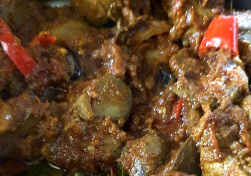 Hati Ayam Bumbu Terasi