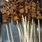 Sate Hati Sapi Bumbu Gulai