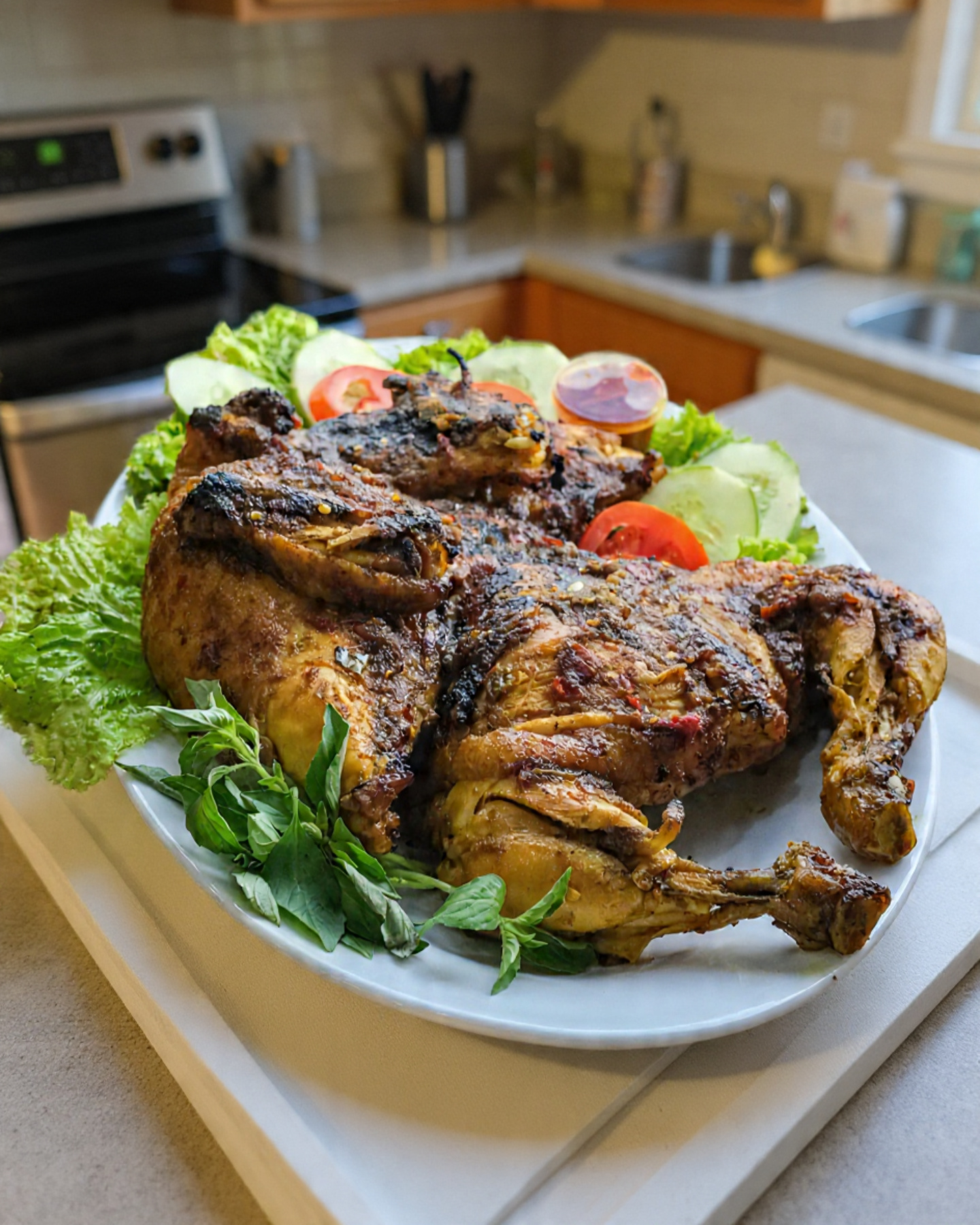 Ayam Bekakak Khas Makassar