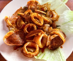 Gambar Dry Squid Curry