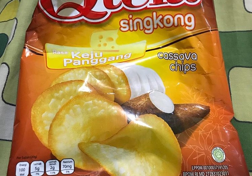 Qtela Keripik Singkong Keju Panggang