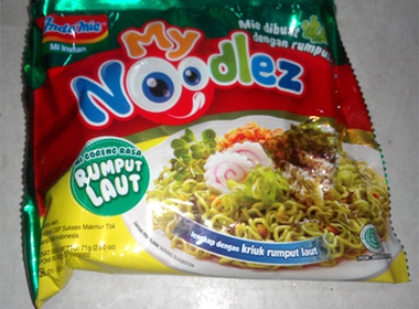 My Noodlez Mi goreng rasa rumput laut