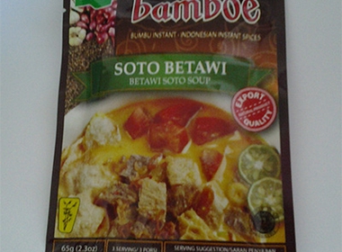 Bamboe Soto Betawi - Betawi soto soup