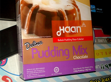 Haan Delima Pudding Mix Chocolate