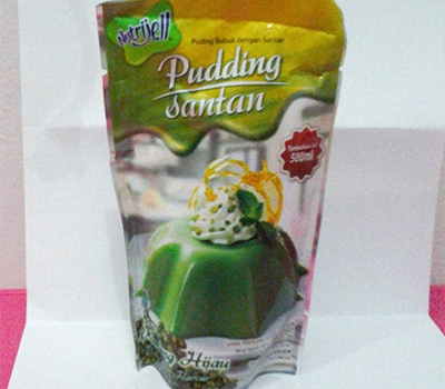 Nutrijell Puding Santan Rasa kacang hijau