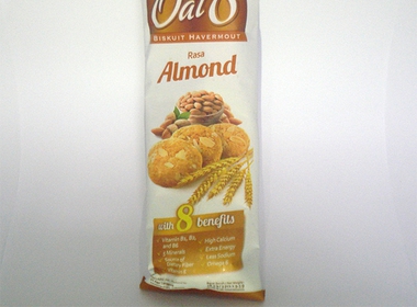 Oatbits Oat 8 Rasa Almond