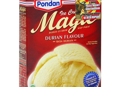 Pondan Magic Ice Cream Rasa Durian