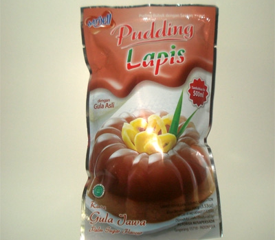 Nutrijell Pudding Lapis Rasa Gula Jawa