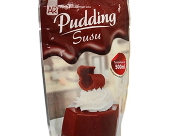 Pudding Susu Rasa Coklat