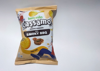 Cassamo Keripik Siangkong Rasa Smoky BBQ