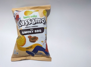 Cassamo Keripik Siangkong Rasa Smoky BBQ