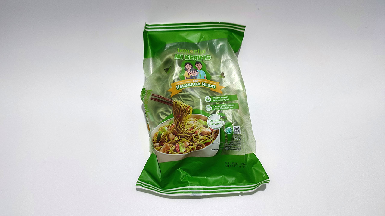 Lemonilo Mi Kering Cap Keluarga Hebat