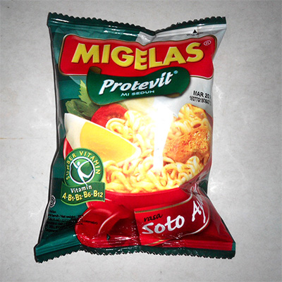 Migelas Protevit rasa Soto Ayam