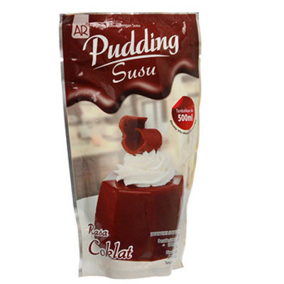 Pudding Susu Rasa Coklat