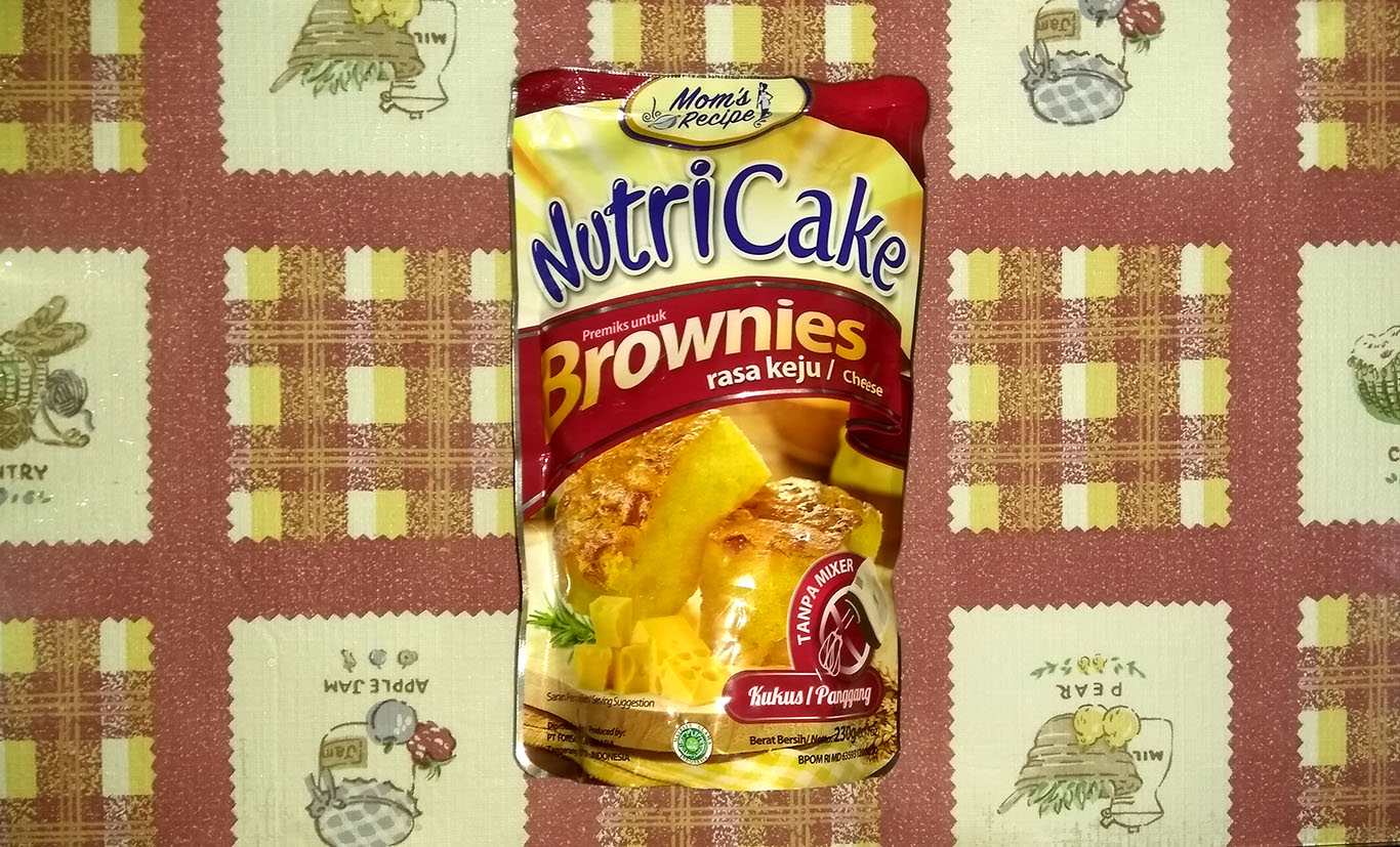 NutriCake Brownies Rasa Keju