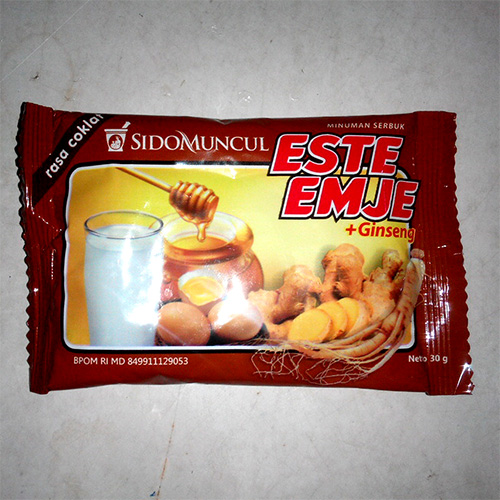 ESTE EMJE Gingseng Sidomuncul Rasa Coklat