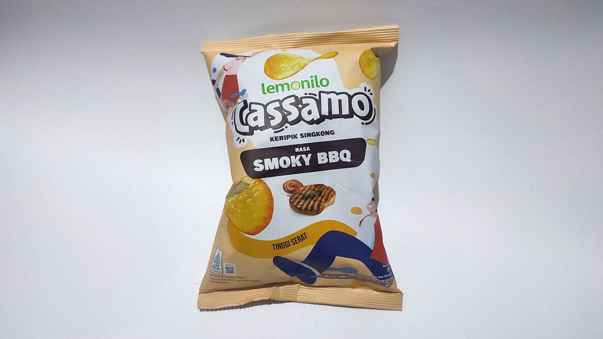 Cassamo Keripik Siangkong Rasa Smoky BBQ
