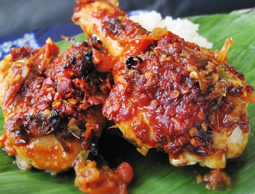 Ayam Bakar Bumbu Balado