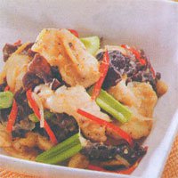 Ayam Cah Jamur Kuping