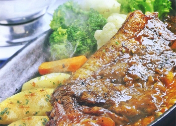 Sirloin Steak Saus Bbq