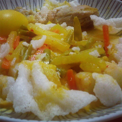 Opor Ayam Dan Sayur Opor Ayam Dan Sayur