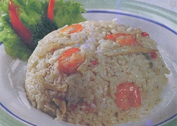 Nasi Qurih Rebung