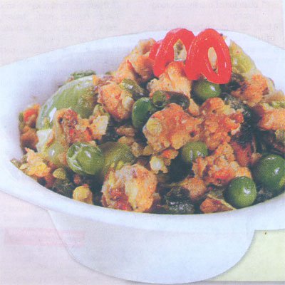 Sambal Oncom Cabai Hijau