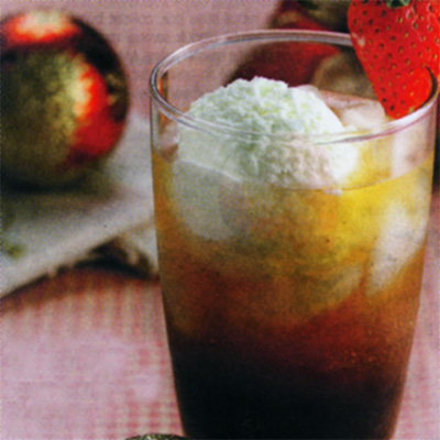 Cokelat Karamel Es Krim Soda Cokelat Karamel Es Krim Soda
