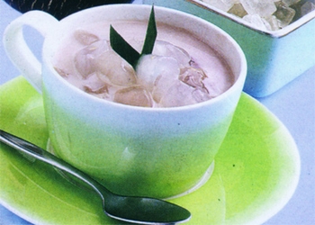 Teh Susu Buah Siwalan