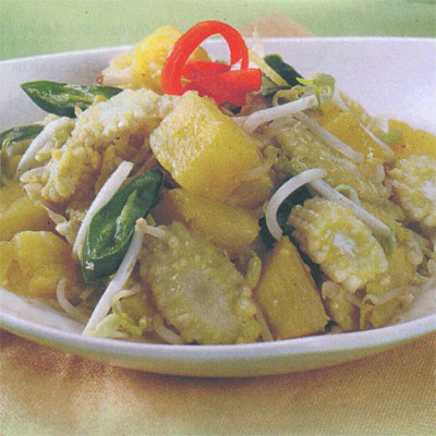 Oseng-Oseng Jagung Putren Dengan Nanas Oseng-Oseng Jagung Putren Dengan Nanas