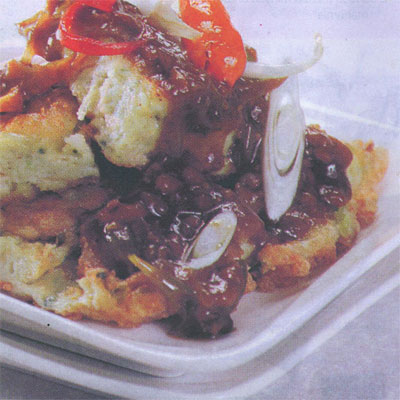 Telur Dadar Saus Taoco Telur Dadar Saus Taoco