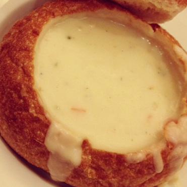 Fish Bread Chowder Fish Bread Chowder