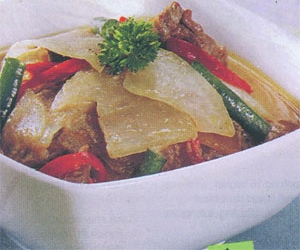 Sayur Pepaya Kuah Kecap