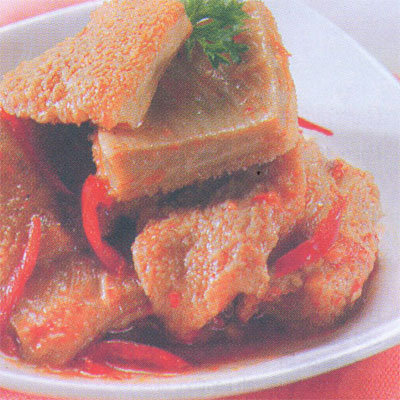 Babat Bumbu Cabai Babat Bumbu Cabai
