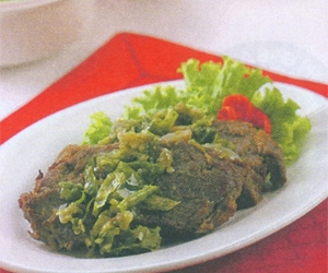 Daging Gepuk Cabai Hijau