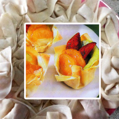 Pai Pangsit Buah Pai Pangsit Buah