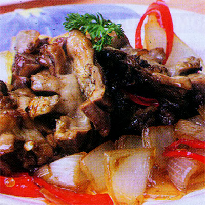 Ampela Ayam Saus Tiram Ampela Ayam Saus Tiram