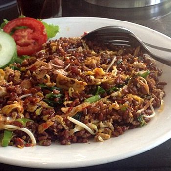 Nasi Goreng Beras Merah