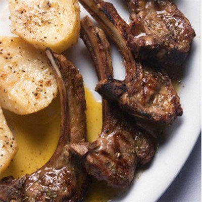 Iga Kambing Bakar Lemon Saus Iga Kambing Bakar Lemon Saus