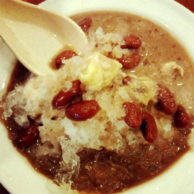 Es Kacang Merah Durian Es Kacang Merah Durian