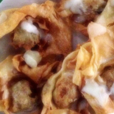 Pangsit Goreng Isi Keju Pangsit Goreng Isi Keju