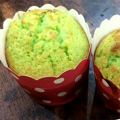 Kue Mufin Pandan