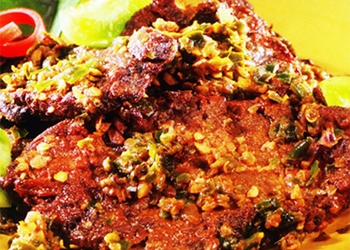 Dendeng Kare Balado Hijau