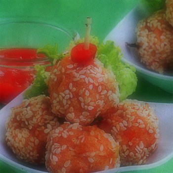 Bakso Goreng Tabur Wijen