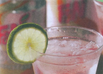 Stroberi Lime Soda