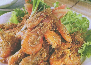 Udang Masak Telur Asin