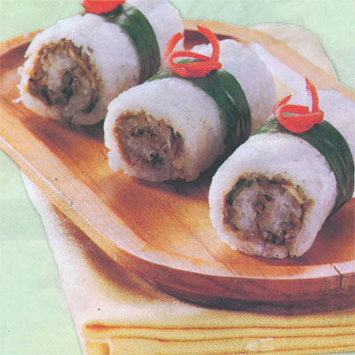 Lemper Gulung Oncom Lemper Gulung Oncom