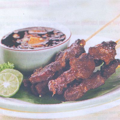 Sate Kambing Bumbu Kari